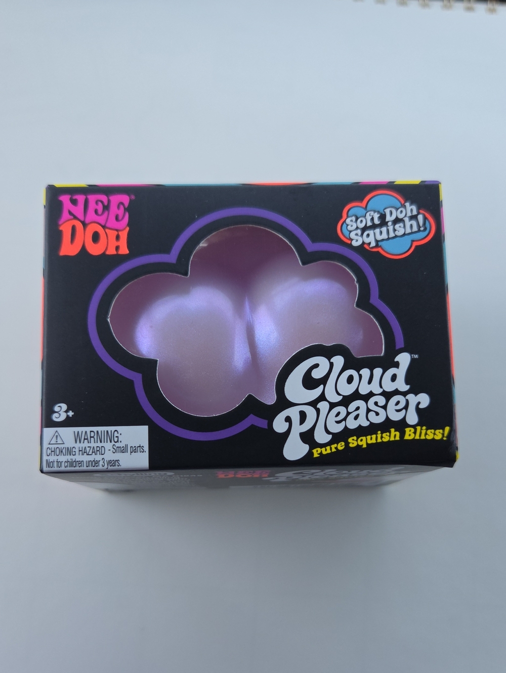 Extremely Rare NeeDoh Cloud Pleaser Soft Doh Squish - Iridescent